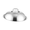 thumbnail image 4 of Tapa de plancha con asa aislante, tapa para sartén, para olla de sopa, ideal para cocina, restaurante, uso interior y exterior., 4 of 9