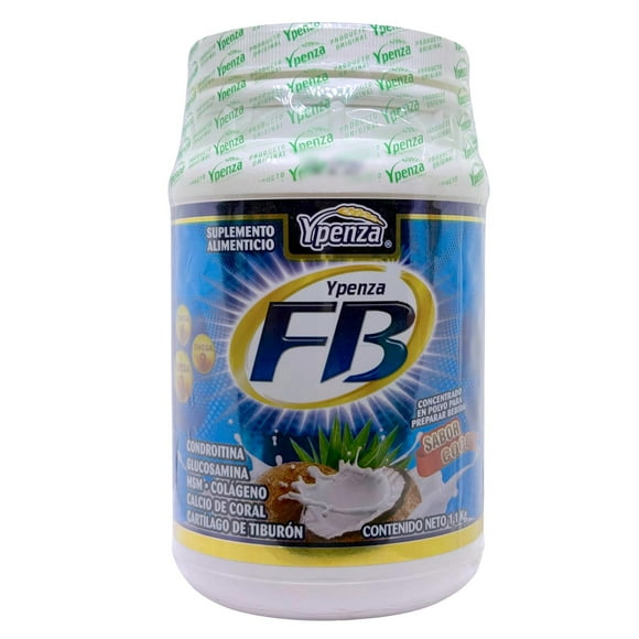 Glucosamina Colágeno Omega 3,6,9 MSM Condroitina 1.1 kg Ypenza blanco