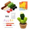 thumbnail image 1 of Kits de Plantes au Crochet DIY avec Crochet, Fils, Aiguille, 1 of 5