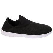 Dearfoams Men's Knit Closed Back Slippers
