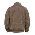 thumbnail image 6 of JAJAHO Kids Boys Leopard Neck Sweatshirt Quarter Zip Pullover Long Sleeve Sweatshirts 2-14Y, 6 of 6