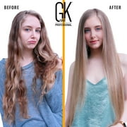 GK Hair Keratin Treatment for Frizzy Hair, 33.8 Fl Oz/1000ml - Smoothing, Moisturizing, Shiny, Formaldehyde-Free