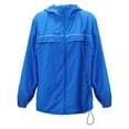 thumbnail image 5 of Sentmoon Water Proof Jacket Mens Solid Color Long Sleeve Hooded Neck Men's Winter Coats Plus Size Zipper Windbreaker Fall Mens Clothes with Pockets Trendy for Climbing and Hiking M, 5 of 5