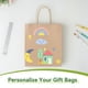 thumbnail image 4 of Bolsas de regalo Brothersbox, papel kraft marrón, 100 unidades, 20 x 12 x 25 cm, 4 of 9