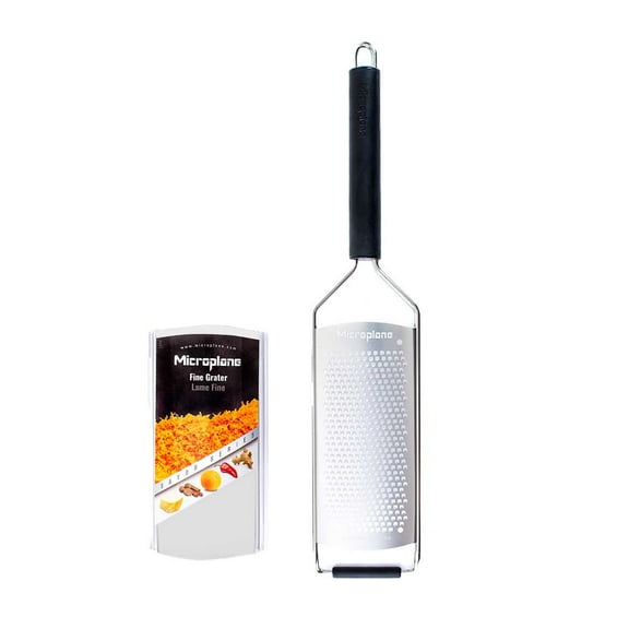 Microplane Savor Series Fine Stainless Steel Cheese Grater