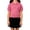 18# Pink, variant on Girl Uniform Shirt Knit Collared Short Sleeve Fit Tops Summer Casual Solid School Tops for Girls