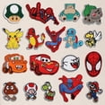 thumbnail image 1 of 18 parches termoadhesivos para niños, parches grandes para coser para adultos, parches de tela termoadhesivos para ropa, sombreros, vaqueros y camisetas., 1 of 5