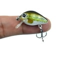 thumbnail image 2 of 1.1 in / 0.06 oz Señuelos de pesca que se hunden Señuelos de cuerpo duro con anzuelo triple Cebo de Abanopi Carnada, 2 of 7