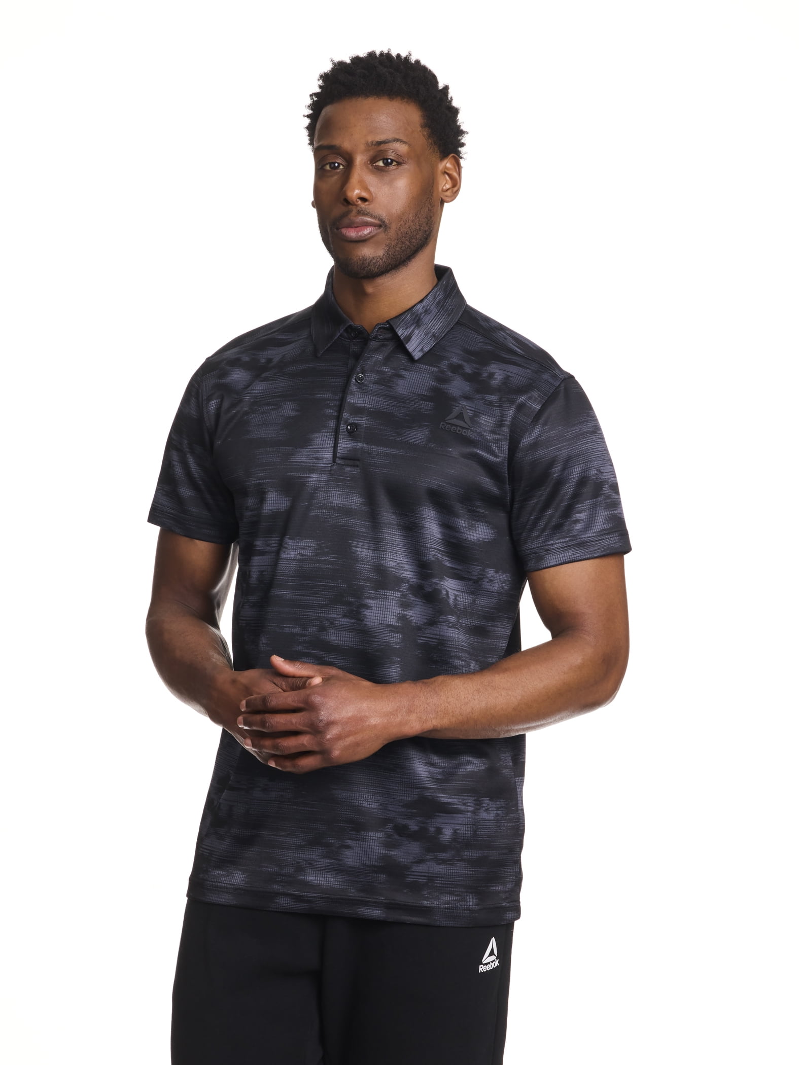 Reebok Men's and Big Men's Performance Polo Shirt, Sizes XS-5XL