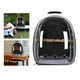 thumbnail image 2 of Jaula para pájaros, mochila transpirable para exteriores, bolsa de transporte para loros Negro, 2 of 6