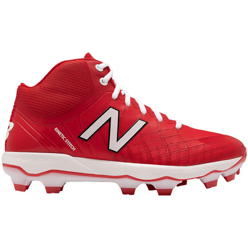 NEW BALANCE Cleats‎ 10 red/white 4040v5 TPU Athletic Football Baseball Outdoor New Balance 4040v5 TPU Red/White 10 Cleats Football Baseball  main image 4
