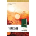 thumbnail image 2 of Message Deluxe Gift Bible, Large Print, Green, 2 of 3
