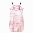 thumbnail image 5 of Larisalt Baby Girl Dress Breathable Fabric Spaghetti Strap Print Night Dress Toddler Girls Summer Clothes, 5 of 5