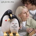 thumbnail image 2 of Figura de pareja de pingüinos AUMELO para aniversario 13 x 9 cm, 2 of 6