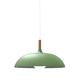 thumbnail image 1 of Lampara De Techo Colgante Macaron Retro Con Madera 35 Cm de Diámetro ilios innova  Verde, 1 of 9