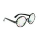 thumbnail image 2 of Gafas de sol Hugo Kaleidoscope Rave de caleidoscopio para Cosplay Concierto Negro, 2 of 10