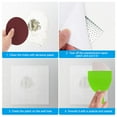 17pcs Wall Repair Kit Allnice Self Adhesive Wall Repair Patch Set