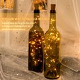 thumbnail image 2 of 6pcs Wine Bottle Lights, 20 LED 6.6ft Wine Bottle Cork Lights Fairy Starry String Light Indoor Outdoor Decoration Lamp for Party Home Garden Wedding, Warm White, 2 of 9