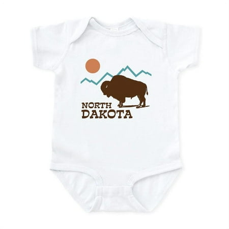 

CafePress - North Dakota Infant Bodysuit - Baby Light Bodysuit Size Newborn - 24 Months