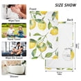 thumbnail image 2 of Lemon and Leaves Cotton Face Towels Absorbent Hand Towel Soft Bathroom Towel for Kitchen Hotel Decoration, 2 of 7