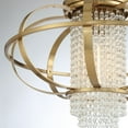 thumbnail image 6 of Idlewild 1-Light Ceiling Light in Warm Brass, 6 of 6