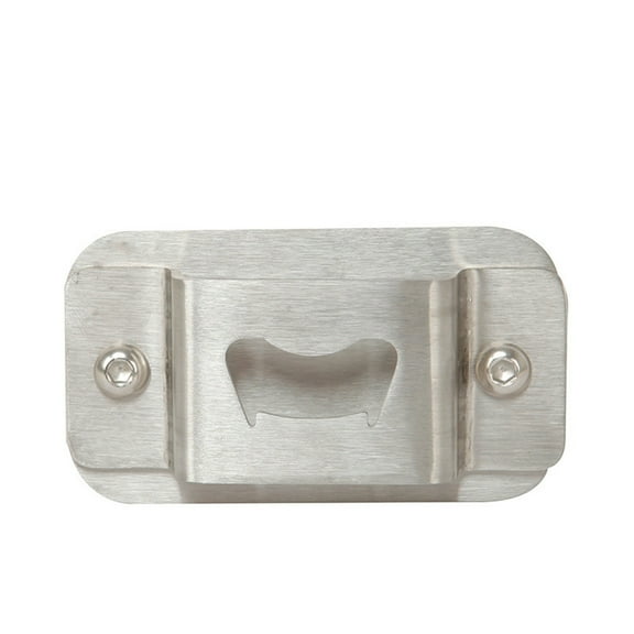 Car Beer Bottle Opener Metal Rear License Plate Quick Bottle Opener Compatible for JK 2007-2017