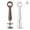 Brown+White, variant on Wine Opener Air Pressure Pump, 2-in-1 Wine Bottle Opener and Beer Bottle Opener Tool, Easy Cork Remover for Home Kitchen Bar Party