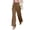 Khaki, variant on Work Pants Women, Audhol Women's High Waist Pleated Work Business Casual Trousers Long Straight Suit Pants Trousers Pants for Women Beige L