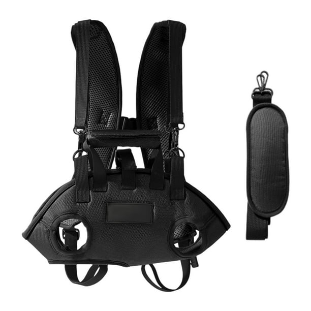 Mochila transportadora para perros, accesorios para mascotas, arnés cómodo para levantar y pasear perros L