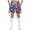 Purple1, variant on WQNVRNR Boys Swim Trunks- Fashion Print Drawstring Elastic Waist Casual Beach Shorts with Pockets Purple Size 8
