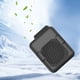 thumbnail image 1 of Ventilador colgante de cuello Xihbxyly negro con carga USB Mini para exteriores, 1 of 7