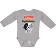 thumbnail image 3 of Inktastic English Setter Dog Gift Boys or Girls Long Sleeve Baby Bodysuit, 3 of 5