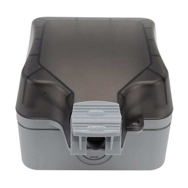 Enchufe impermeable para Reino Unido orificio de cerradura 250V resistente al desgaste caja de enchufe con interruptor a prueba de agua IP66 para balcón ANGGREK Otros
