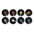 thumbnail image 1 of Record Wall Stickers 8 Pack 50s Retro Music For Home Rock Party Room Sign, 1 of 8