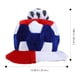 thumbnail image 2 of KAKOWELY Sombrero de animadora de fútbol, accesorio de disfraz, divertido sombrero con temática de fútbol (Francia), 2 of 5