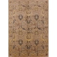 thumbnail image 1 of Ahgly Company Machine Washable Indoor Rectangle Industrial Modern Light Brown Area Rugs, 7' x 9', 1 of 7