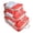 Red, variant on VKLU 3 Set Compression Packing Cubes, Expandable Suitcase Organizers, Water-Resistant 600D Nylon Gear Bags, Lightweight Tidy-up Kit for Travel, Emerald Green