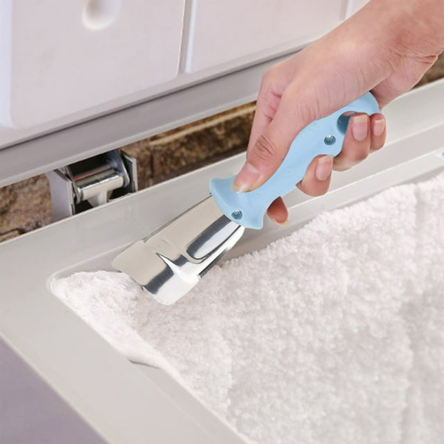 HIGERH Refrigerator Defrosting Tool | Ice Scraper & Ice Removal Spatula for Freezer | Ergonomic Plastic Handle | Efficient Ice Breaking & Cleaning | Multiple Colors Available