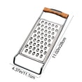 thumbnail image 3 of Stainless Steel Foldable Box Grater with Double Sided Blades for Cheese, Potatoes, Vegetables and Zesting – Ergonomic Kitchen Tool for Home Cooking, 3 of 6