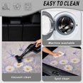 thumbnail image 5 of Xixirimido Heavy Duty Cargo Liner Floor Mat All Weather Trunk Protection, Universal Anti-slip Car Trunk Mat for Car Van SUV Sedan 29" x 39", Daisy Flower Dragonfly, 5 of 7