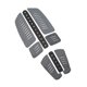 thumbnail image 2 of Almohadilla para pie de tracción de cubierta, almohadilla trasera para cubierta, accesorios para talón, almohadillas para tabla de surf para deportes Gris Negro, 2 of 8