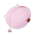thumbnail image 3 of Cotton Thread Cat Mat, Cartoon Hand Woven Cat Scratch Proof Cat Scratcher Pad with Ball Premium Cotton Thread Material Comfortable Sleeping Mat for Sleeping Resting, 3 of 8
