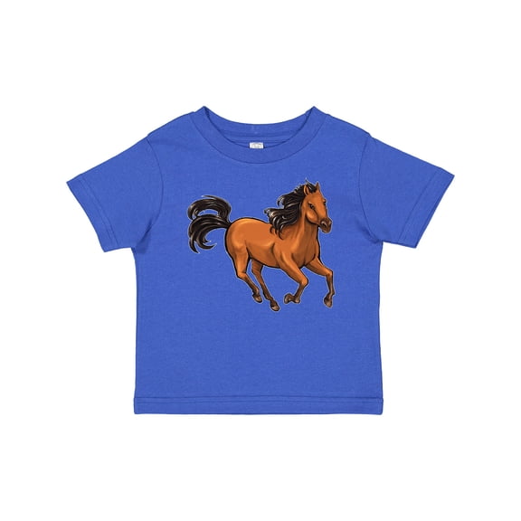 Inktastic Wild Mustang Horse Galloping Boys or Girls Baby T-Shirt