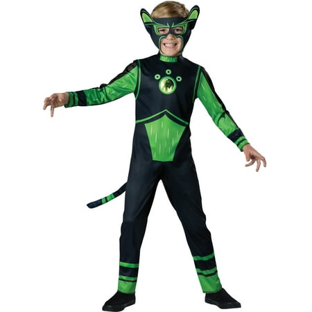 Wild Kratts Green Panther Creature Costume Boys Child Costume
