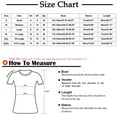thumbnail image 3 of Patlollav T Shirts Short Sleeve V Neck Tees For Women Tops Trendy Lightweight Casual Summer Outfits Clothes 2024, 3 of 6