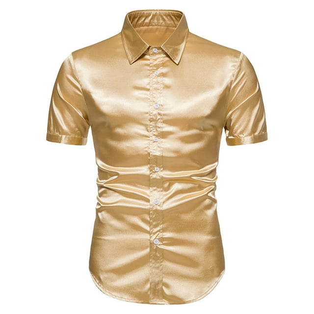 Birdeem T-Shirt Décontracté pour Homme, Uni, Coupe Ajustée, Manches Courtes, Col Rabattu, Hauts, Chemisier