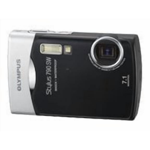 Olympus Stylus 790 SW - Digital camera - compact - 7.1 MP - 3x optical zoom - underwater up to 9.8 ft - black