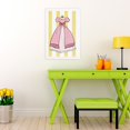 thumbnail image 2 of Wynwood Studio 'Princess Dress' Fantasy and Sci-Fi Framed Wall Art Print - Pink, Yellow, 2 of 4