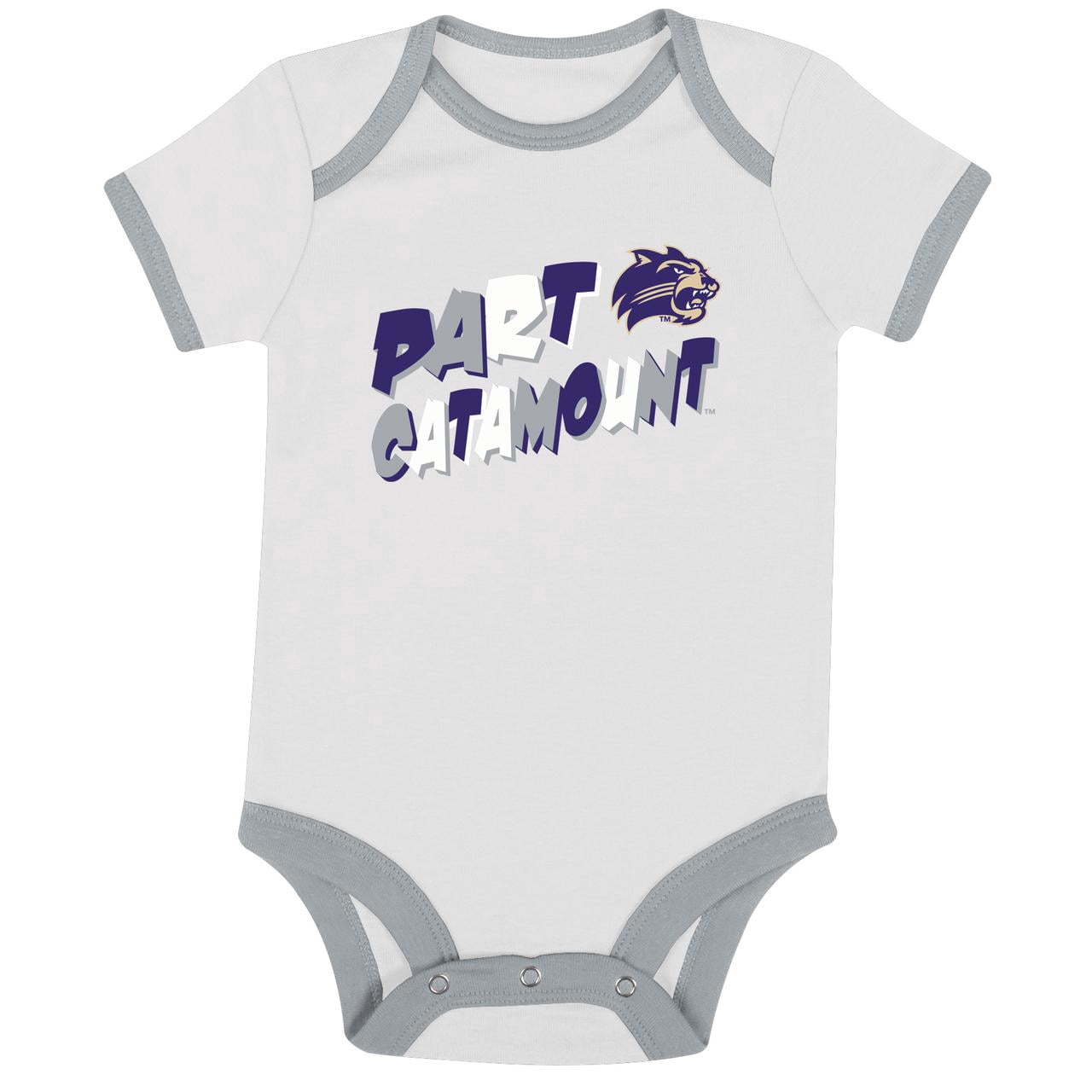 Hanes Infant NCAA Western Carolina 3-Piece Bodysuit Set