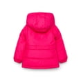 thumbnail image 2 of Weather Tamer Girls’ Puffer Jacket with Hood, Sizes 4-16, 2 of 3